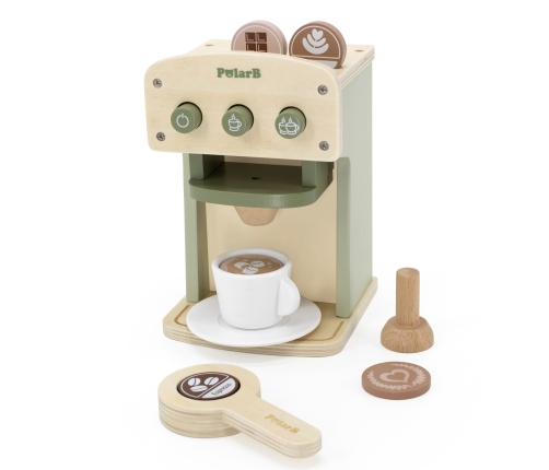VIGA PolarB Drewniany Ekspres do Kawy Zielony + Akcesoria