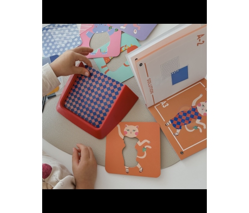 Woopie Zmień Strój Gra Logiczna Edukacyjna Planszowa