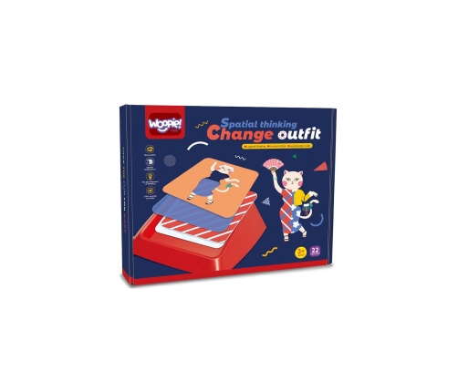 Woopie Zmień Strój Gra Logiczna Edukacyjna Planszowa