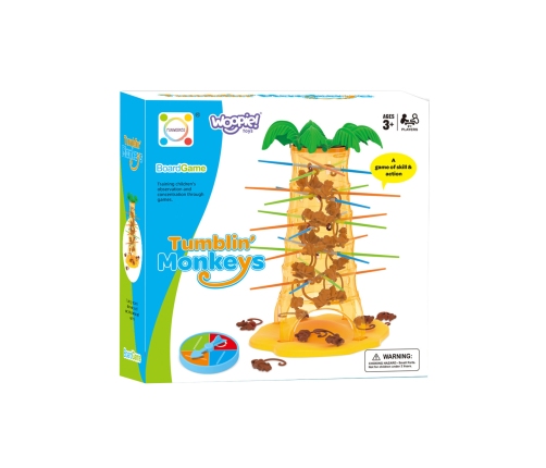 WOOPIE Upadające Małpki Gra Zręcznościowa 3+
