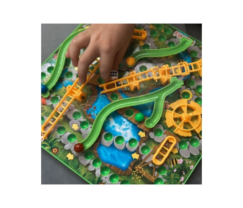 WOOPIE Gra Planszowa Drabiny i Węże 5+