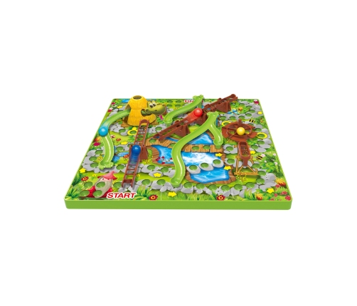 WOOPIE Gra Planszowa Drabiny i Węże 5+