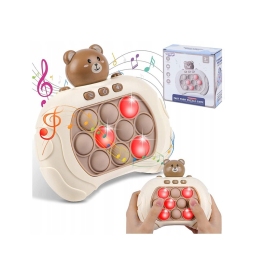 WOOPIE Gra POP IT Interaktywna Antystresowa Zręcznościowa Miś WOOPIE Gra POP IT Interaktywna Antystresowa Zręcznościowa Miś