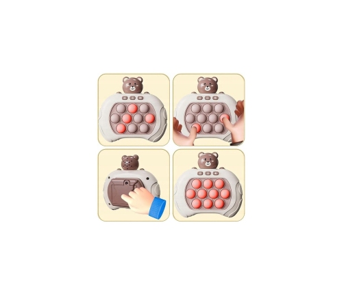 WOOPIE Gra POP IT Interaktywna Antystresowa Zręcznościowa Miś