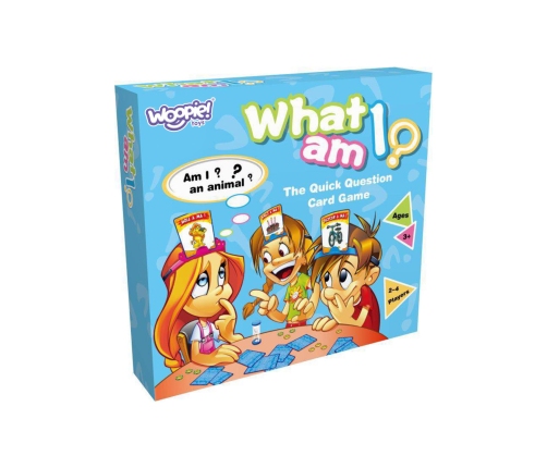 WOOPIE Kim jestem? Zgadnij Gra Rodzinna Rozrywkowa