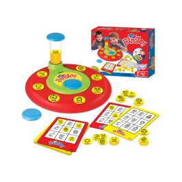 WOOPIE Bingo Gra Dopasuj Żetony Planszowa Rodzinna