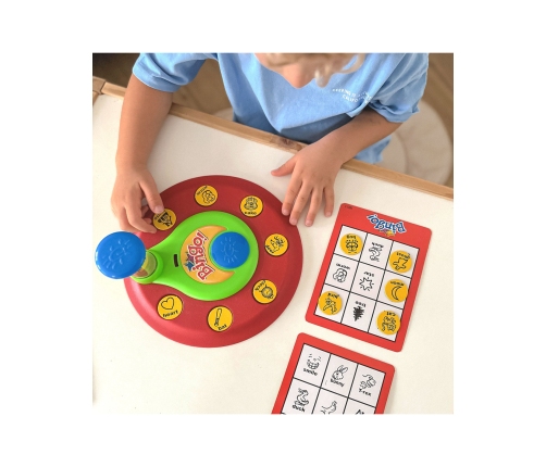 WOOPIE Bingo Gra Dopasuj Żetony Planszowa Rodzinna