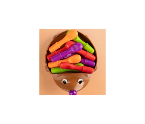 WOOPIE Gra Zręcznościowa Jeżyk Sorter Montessori Nauka Liczb i Kolorów 4w1
