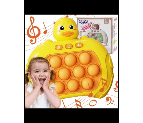 WOOPIE Gra POP IT Interaktywna Antystresowa Zręcznościowa Kaczka