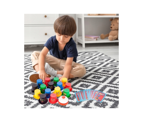 WOOPIE Gra Zręcznościowa Szybkie Kapelusze 4+