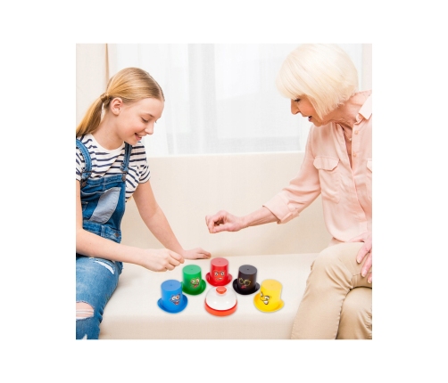 WOOPIE Gra Zręcznościowa Szybkie Kapelusze 4+