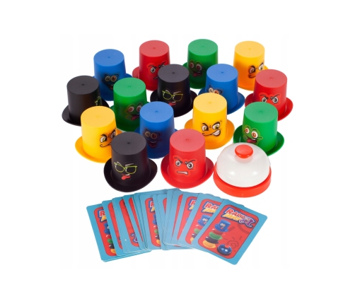 WOOPIE Gra Zręcznościowa Szybkie Kapelusze 4+