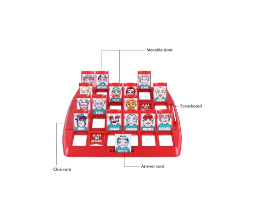 WOOPIE Gra Rodzinna Odgadnij Kto To Jest