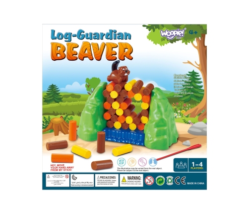 WOOPIE Gra Zręcznościowa Tama Spadający Bóbr