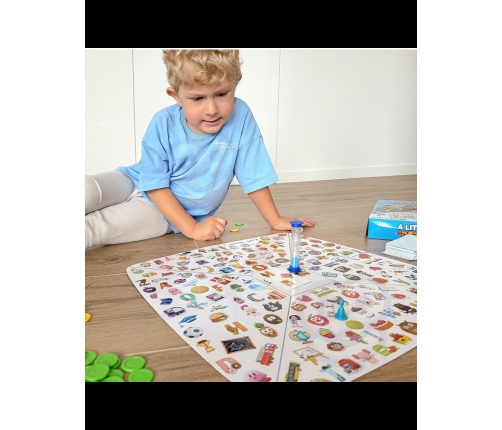 WOOPIE Gra Planszowa 2w1 Mały Detektyw + Chińczyk