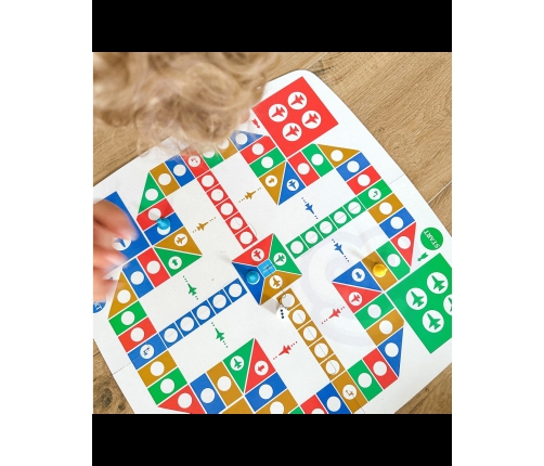 WOOPIE Gra Planszowa 2w1 Mały Detektyw + Chińczyk