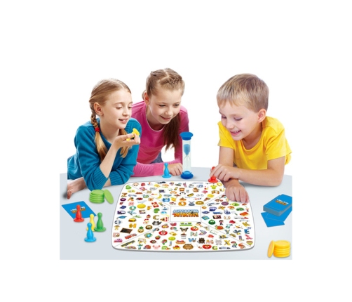 WOOPIE Gra Planszowa 2w1 Mały Detektyw + Chińczyk