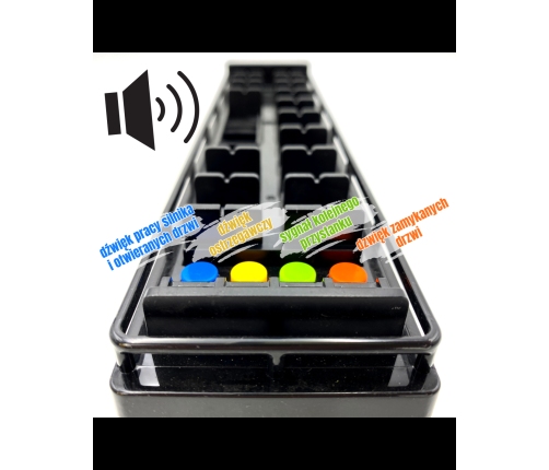 WOOPIE Autobus ze Światłami i Otwieranymi Drzwiami