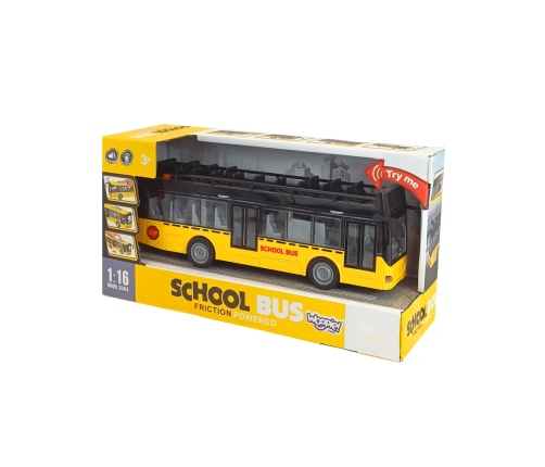 WOOPIE Autobus ze Światłami i Otwieranymi Drzwiami