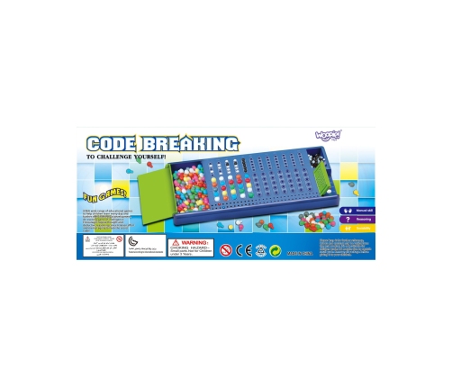 WOOPIE Gra Logiczna Łamacz Kodów Niebieski