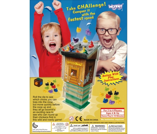 WOOPIE Gra Zręcznościowa Wybuchający Kurnik