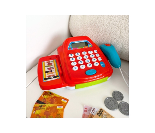 WOOPIE Kases aparāts ar kalkulatoru un aksesuāriem