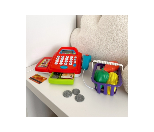 WOOPIE Kases aparāts ar kalkulatoru un aksesuāriem