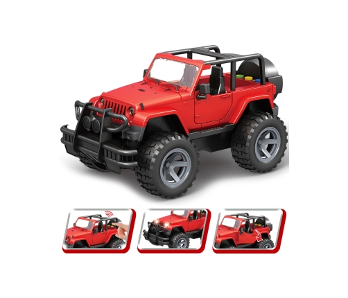 WOOPIE Jeep Auto Samochód Terenowy z Dźwiękiem i Światłem