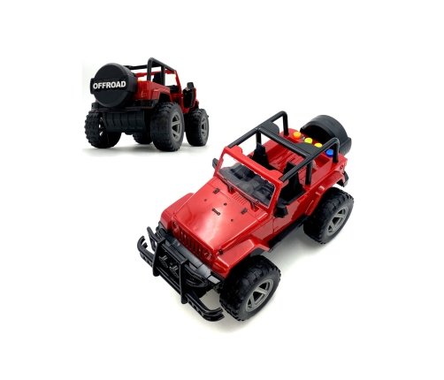 WOOPIE Jeep Auto Samochód Terenowy z Dźwiękiem i Światłem