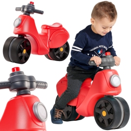 Stumjamā mašīna Falk Scooter Red