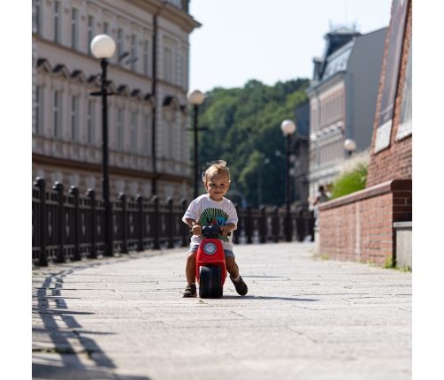 Stumjamā mašīna Falk Scooter Red
