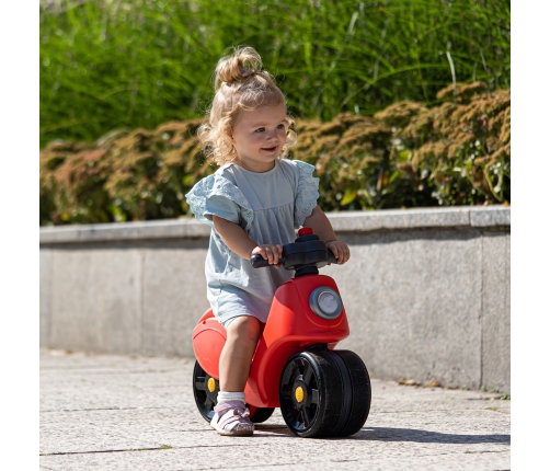 Stumjamā mašīna Falk Scooter Red
