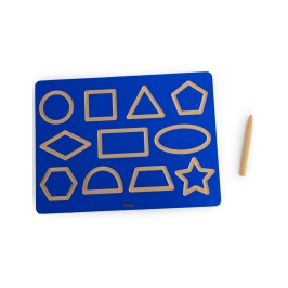 VIGA Tablica Grafomotoryczna Kształty Nauka Pisania