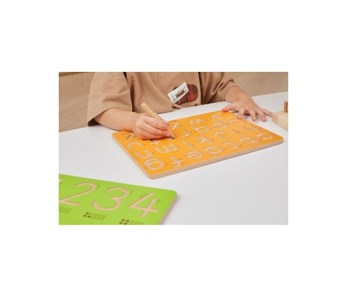 VIGA Tablica Grafomotoryczna Kształty Nauka Pisania