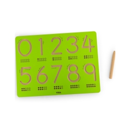 VIGA Tablica Grafomotoryczna Cyfry Nauka Pisania
