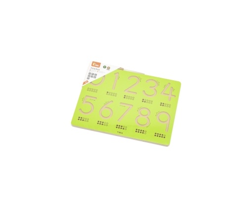 VIGA Tablica Grafomotoryczna Cyfry Nauka Pisania