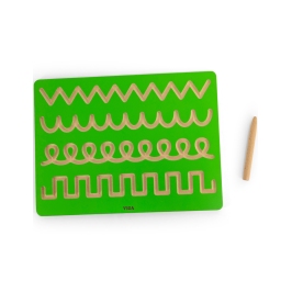 VIGA Tablica Grafomotoryczna Szlaczki Nauka Pisania