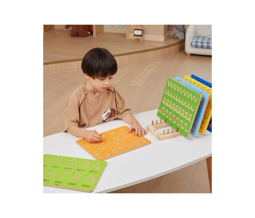 VIGA Tablica Grafomotoryczna Szlaczki Nauka Pisania