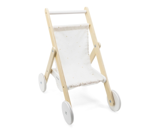 VIGA PolarB Drewniany Wózek dla Lalek