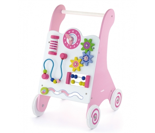 VIGA PolarB Drewniany Wózek dla Lalek