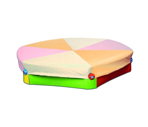 WOOPIE Modular Sandbox with Cover 120cm