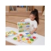 VIGA Drewniane Puzzle Układanka Montessori 2w1 Figurki Pojazdy