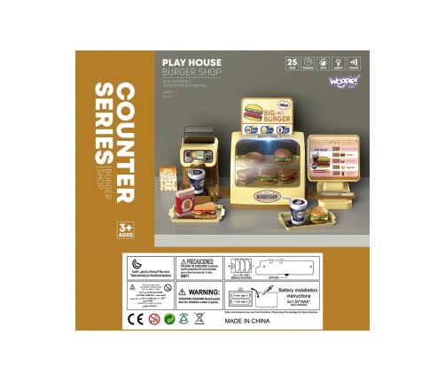 WOOPIE Mini Burgeru veikals "BIG BURGER"