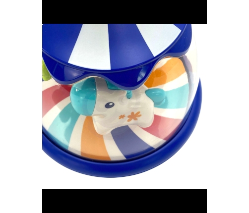 WOOPIE BABY Kolorowe Koniki Niebieski Bączek Karuzela