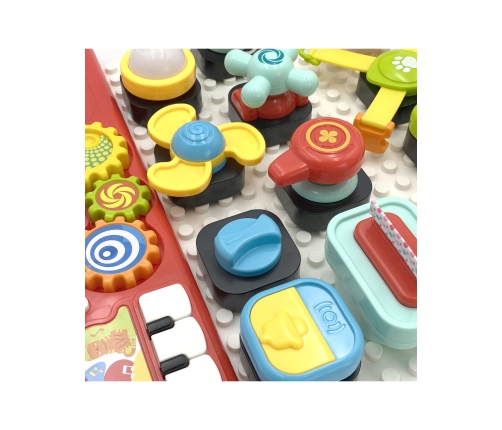 WOOPIE BABY Montessori Tablica Manipulacyjna Kolorowy Panel Aktywności