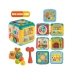 WOOPIE BABY Wielofunkcyjna Kostka Aktywności Montessori 6w1 - 18m+