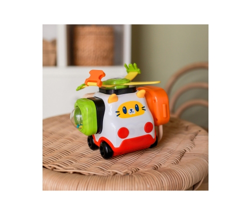 WOOPIE BABY Montessori Manipulacyjny Zestaw Konstrukcyjny Samochód Kotek 1