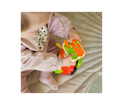 WOOPIE BABY Montessori Manipulacyjny Zestaw Konstrukcyjny Samochód Kotek 1