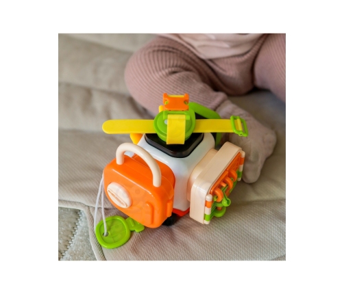 WOOPIE BABY Montessori Manipulacyjny Zestaw Konstrukcyjny Samochód Kotek 1