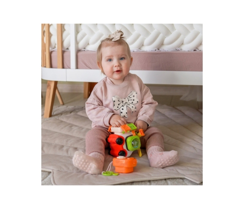 WOOPIE BABY Montessori Manipulacyjny Zestaw Konstrukcyjny Samochód Kotek 1